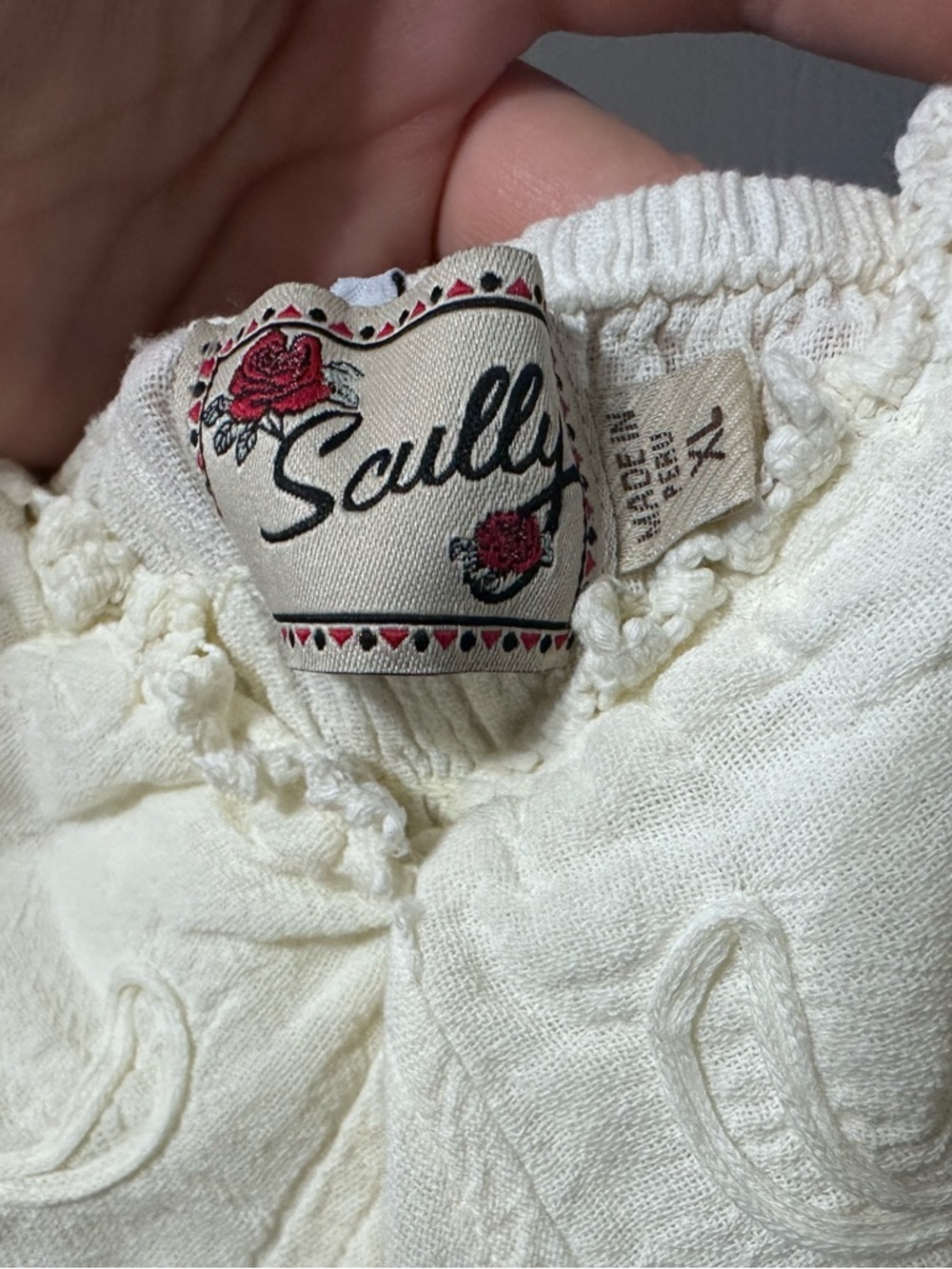 Scully Cream High-Low Ruffled Sundress - Picture 4 of 8